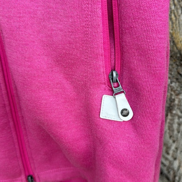 Xs bench pink hooded zip sweater - Picture 3 of 4